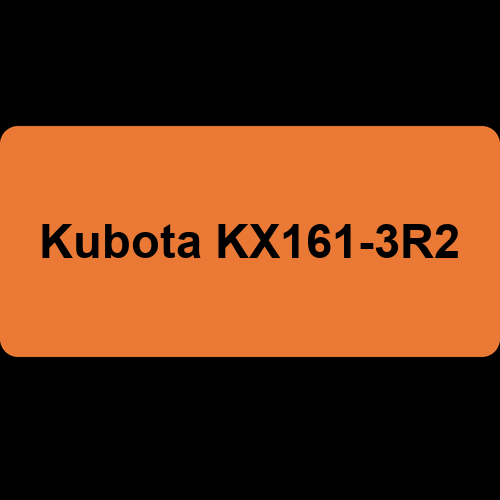 Kubota KX161-3R2